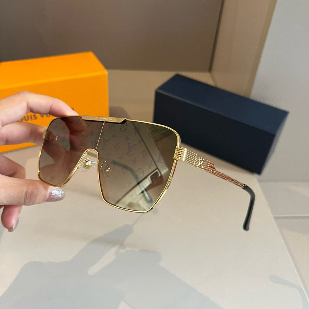 Louis Vuitton Fashion Gold Lens Sunglasses for Men & Women - 486164 - detail image 4