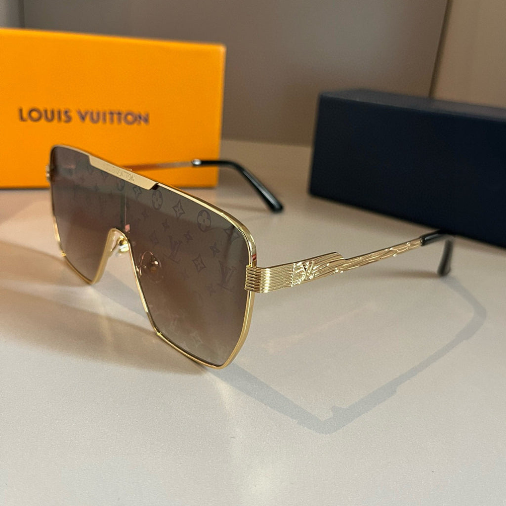 Louis Vuitton Fashion Gold Lens Sunglasses for Men & Women - 486164 - detail image 3