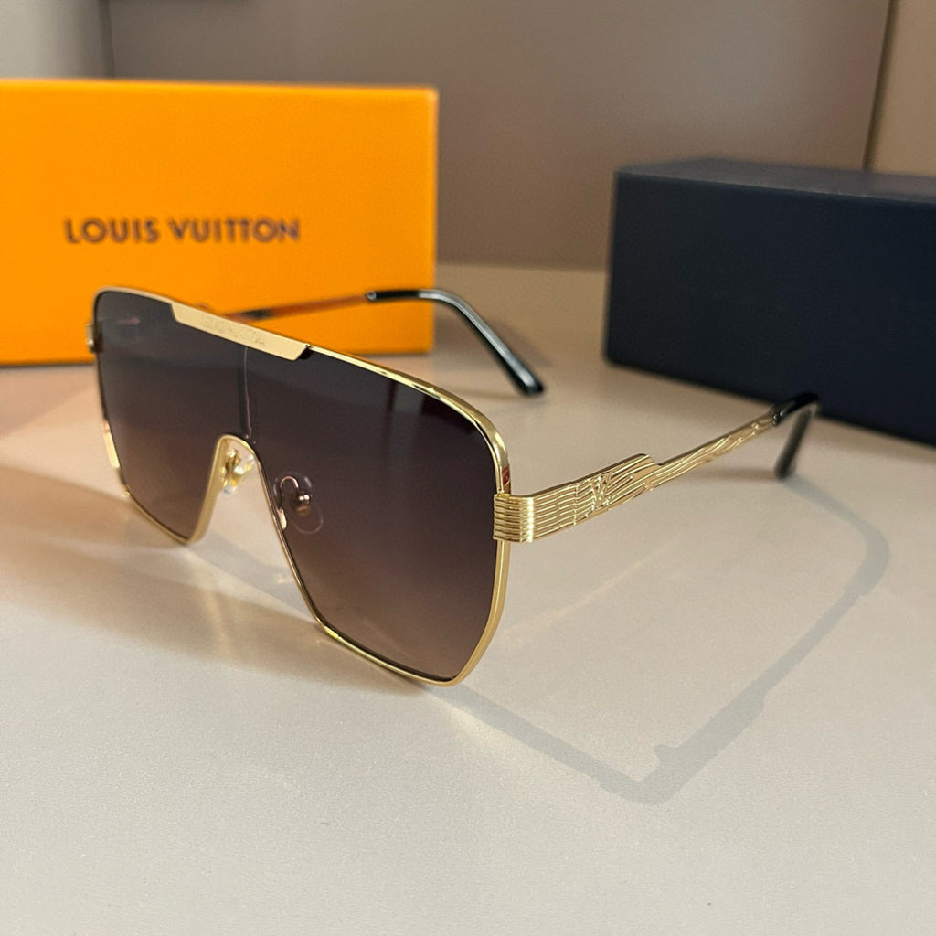 Louis Vuitton Fashion Gold Lens Sunglasses for Men & Women - 448682 - detail image 3