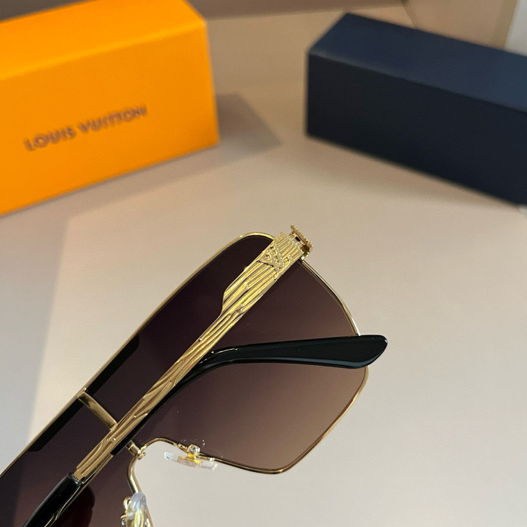 Louis Vuitton Fashion Gold Lens Sunglasses for Men & Women - 486165 - detail image 9