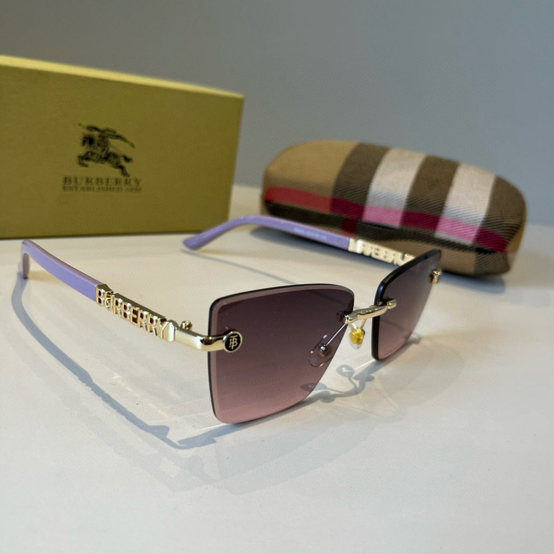 Burberry Fashion Red Lens Sunglasses for Women