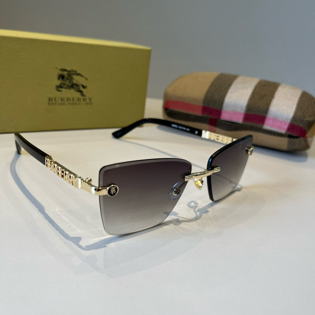 Burberry Fashion Silver Lens Sunglasses for Women