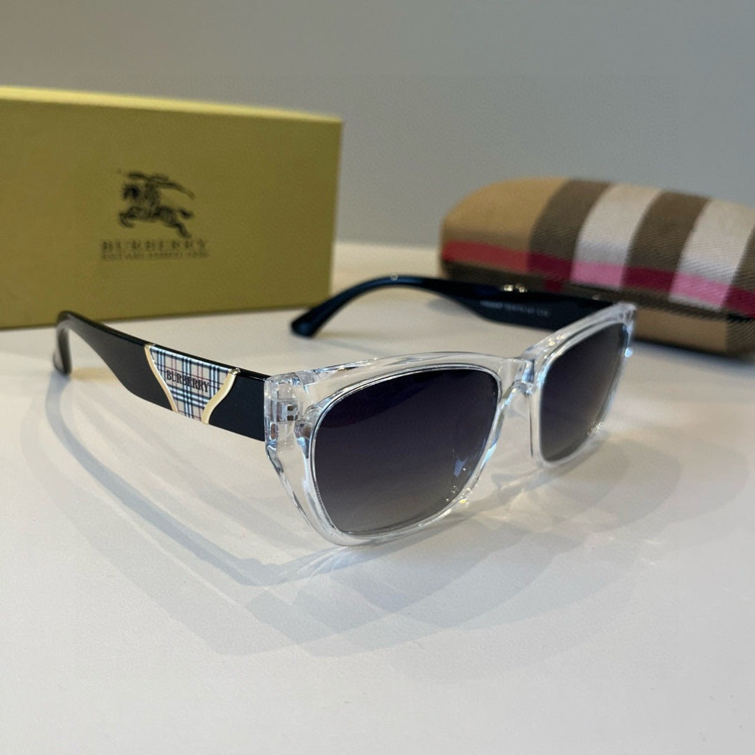 Burberry Fashion Silver Lens Sunglasses for Men & Women - 158536