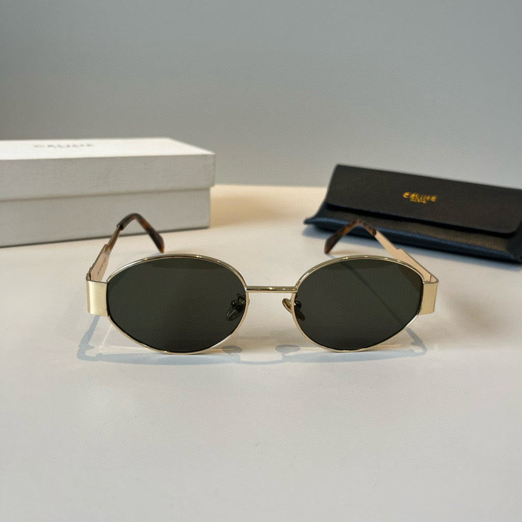 Celine Cat-Eye Brown Lens Sunglasses for Men & Women - 998069 - detail image 2