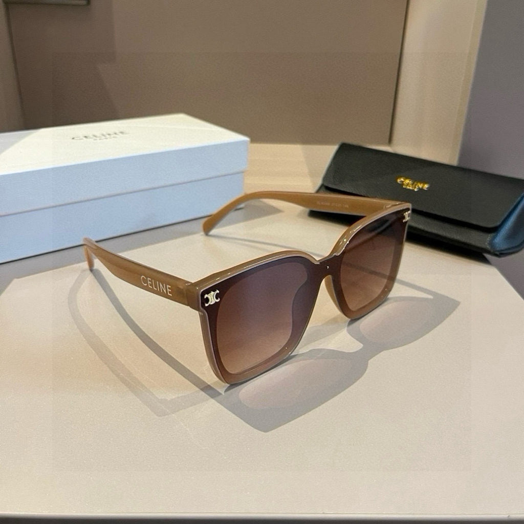 Celine Fashion Brown Lens Sunglasses for Men & Women - 486986