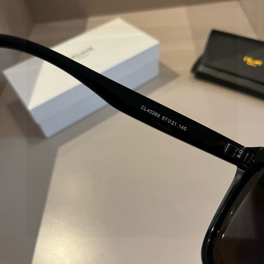 Celine Fashion Black Lens Sunglasses for Men & Women - 486989 - detail image 7