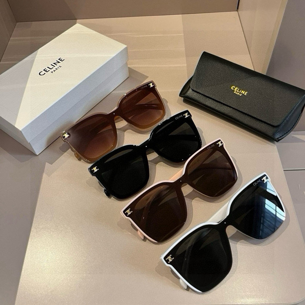 Celine Fashion Black Lens Sunglasses for Men & Women - 486989 - detail image 8
