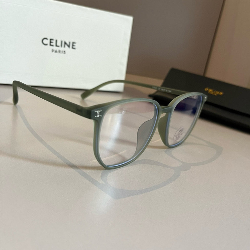 Celine Oversized Silver Lens Sunglasses for Men & Women - 358316