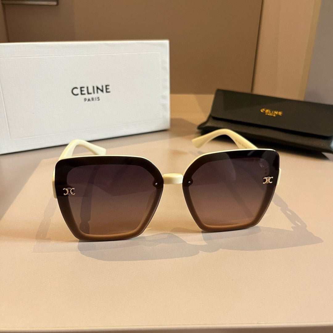 Celine Metal Fashion Gold Lens Sunglasses for Men & Women - detail image 3