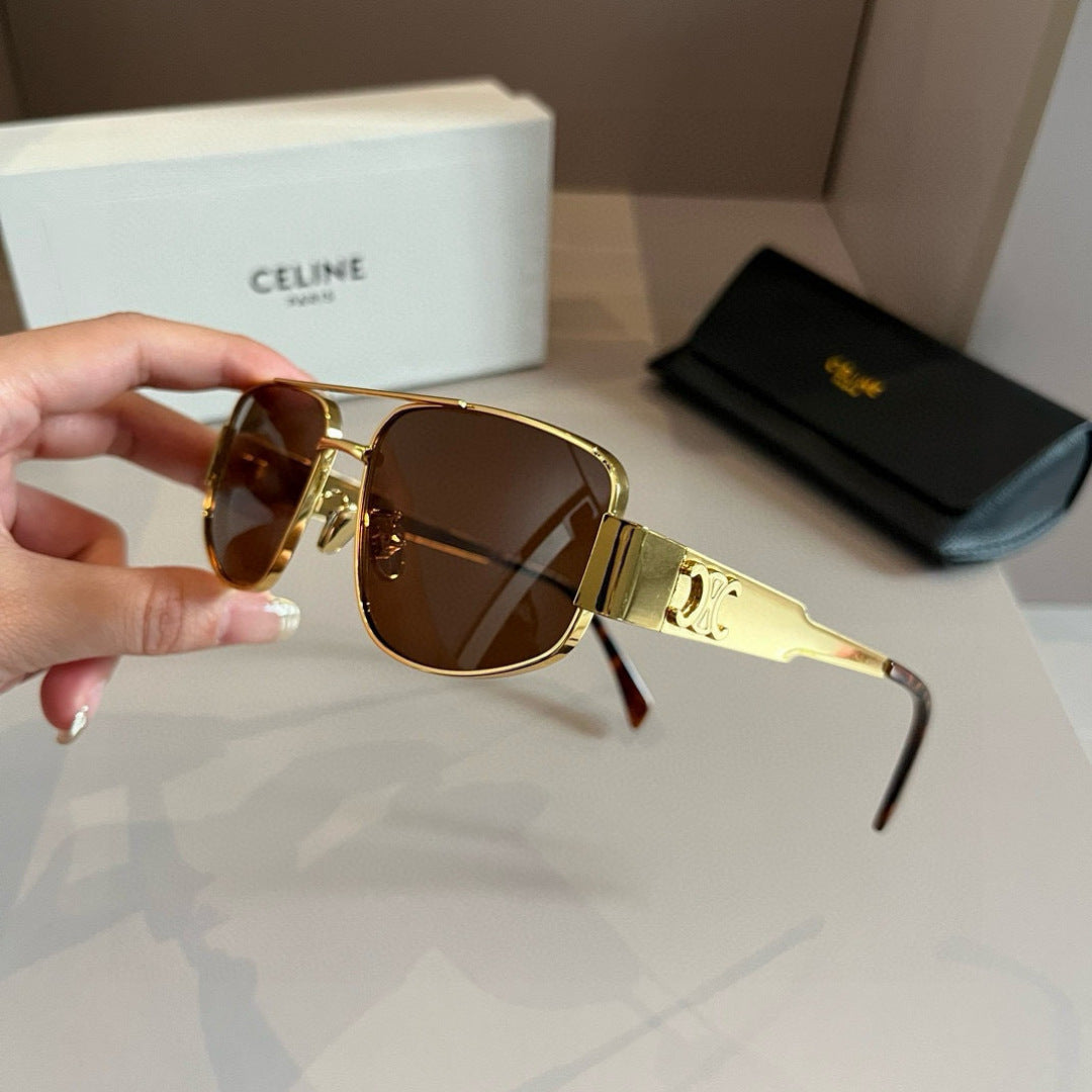 Celine Cat-Eye Brown Lens Sunglasses for Men & Women - 465510 - detail image 4