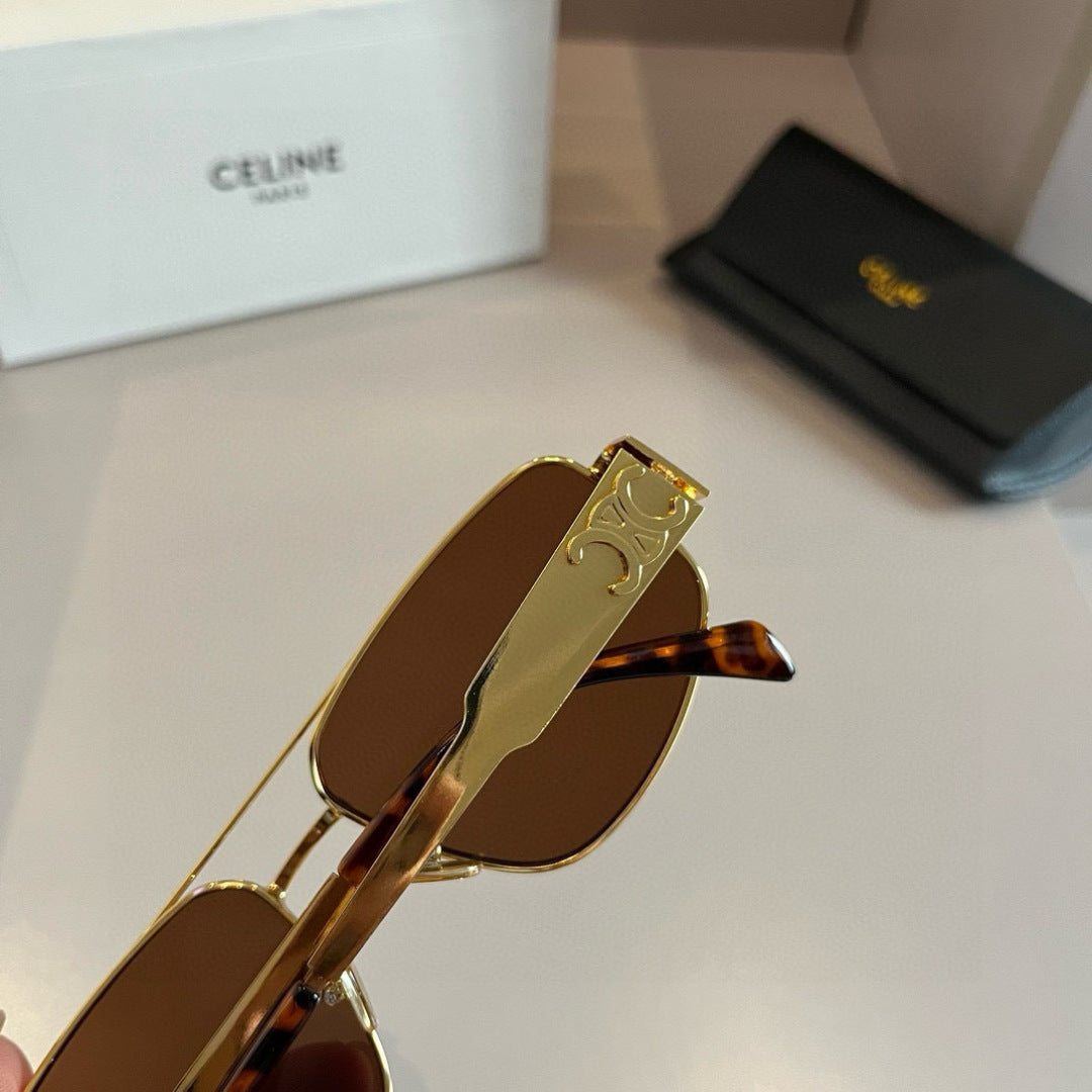 Celine Cat-Eye Brown Lens Sunglasses for Men & Women - 465510 - detail image 7