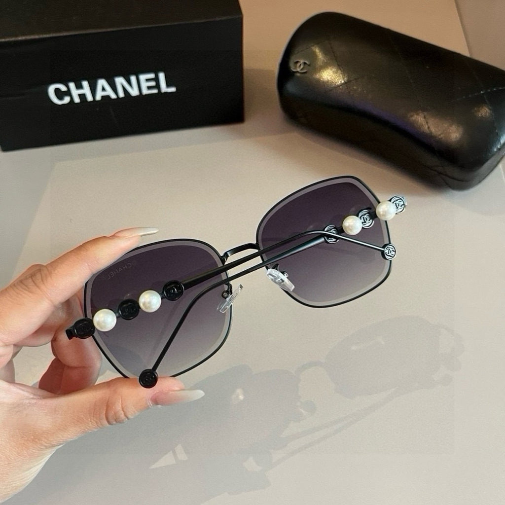 Chanel Fashion Silver Lens Sunglasses for Men & Women - 448949 - detail image 8