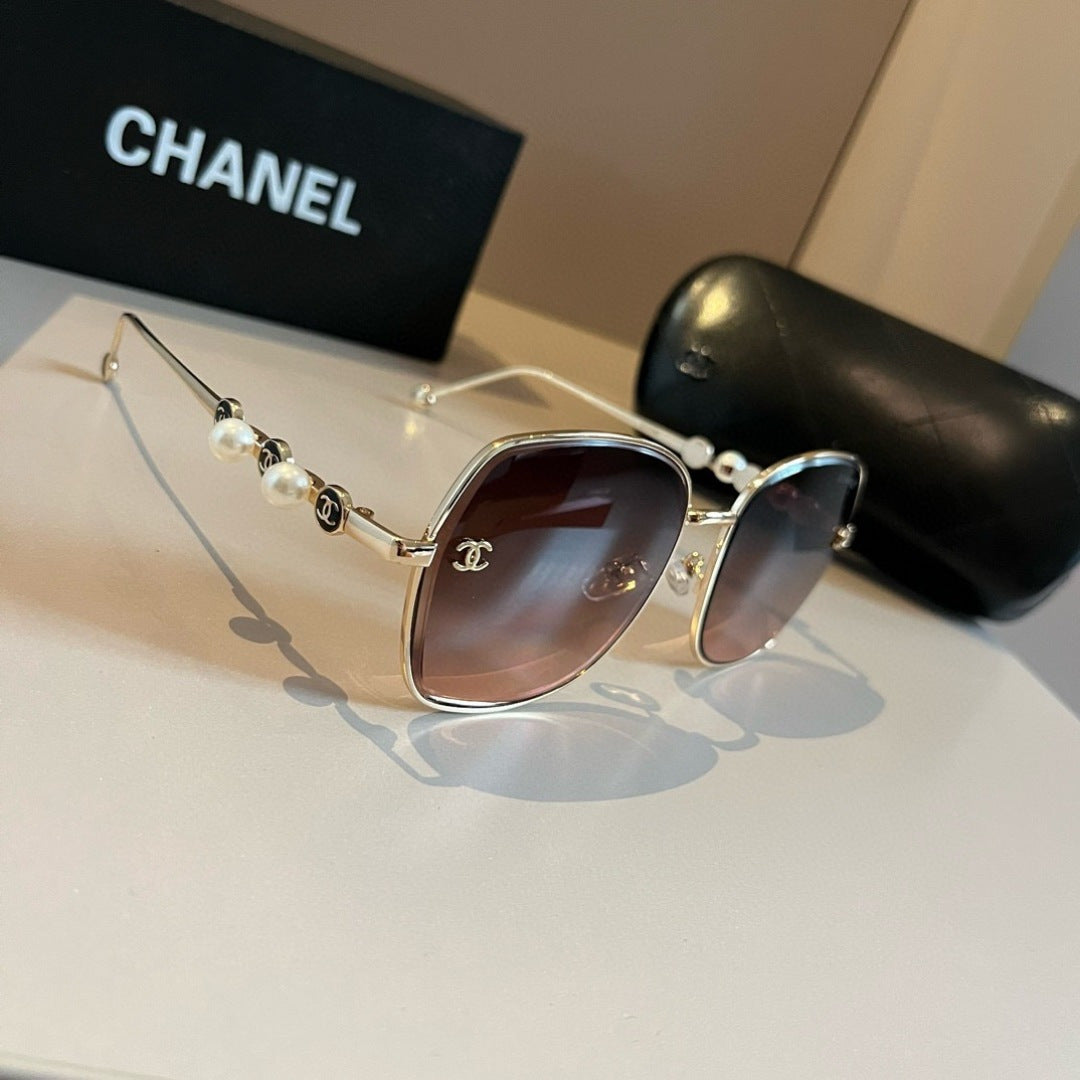 Chanel Fashion Brown Lens Sunglasses for Men & Women - 448951