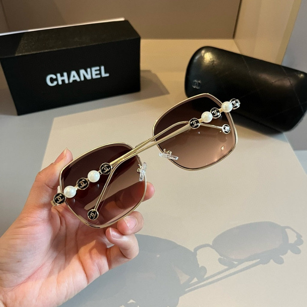Chanel Fashion Brown Lens Sunglasses for Men & Women - 448951 - detail image 8