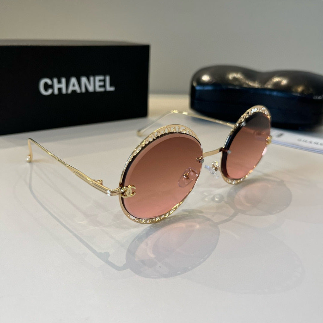 Chanel Fashion Red Lens Sunglasses for Men & Women - 448952