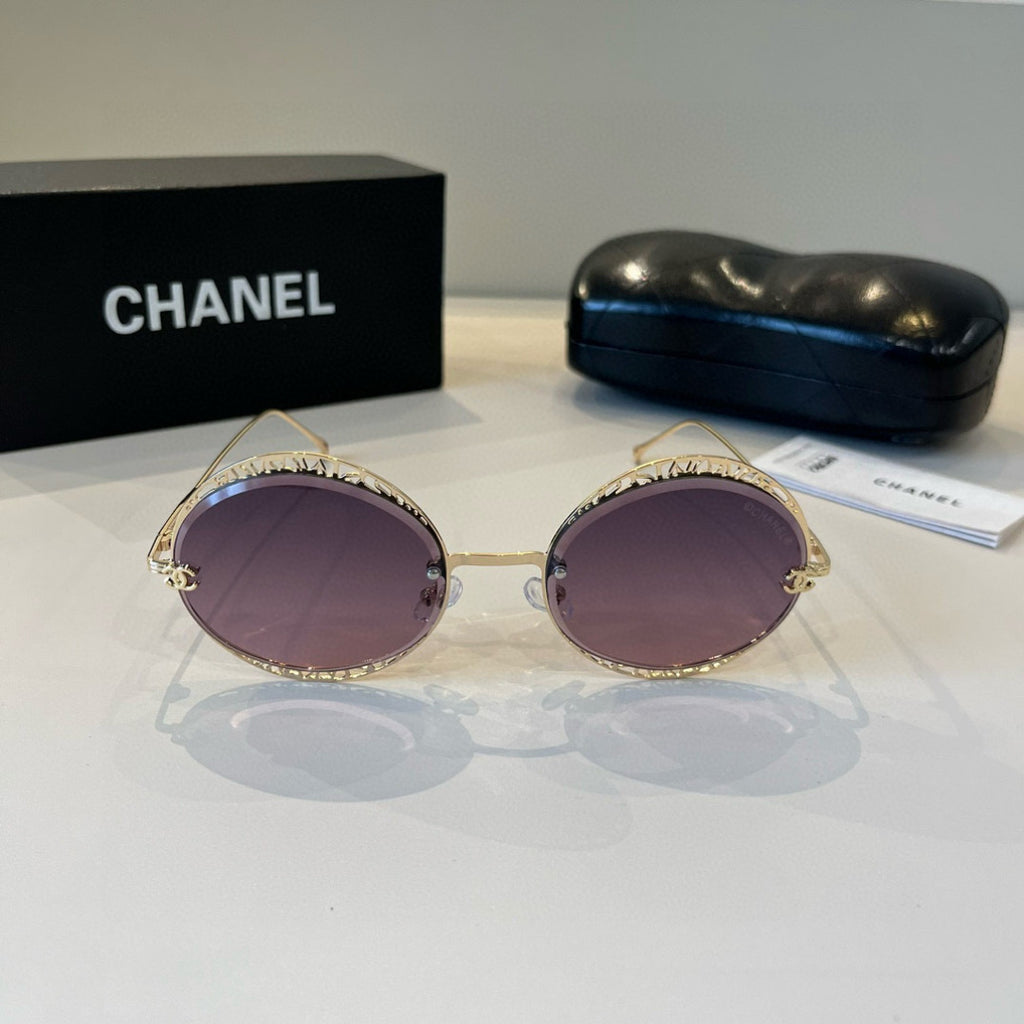 Chanel Fashion Purple Lens Sunglasses for Men & Women - 448953 - detail image 2