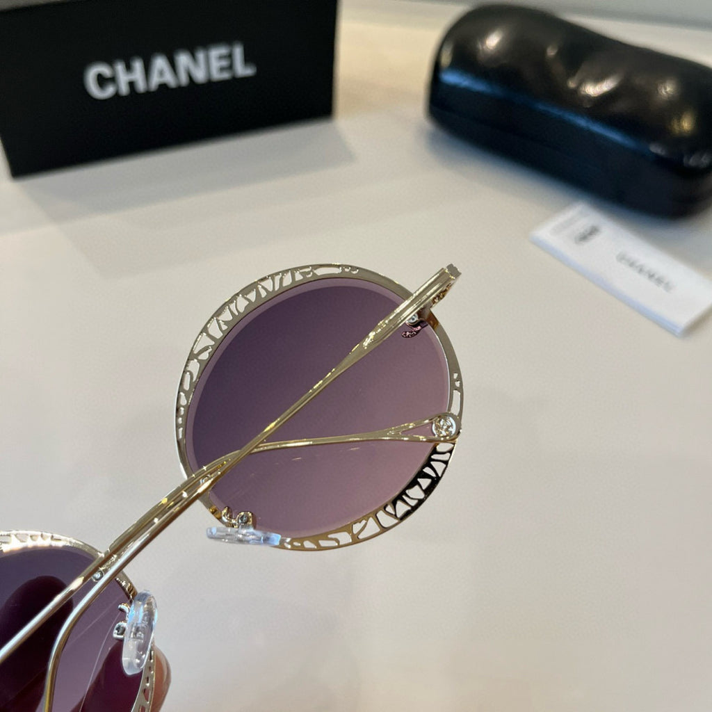 Chanel Fashion Purple Lens Sunglasses for Men & Women - 448953 - detail image 6