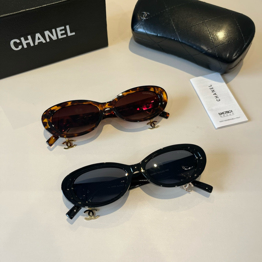Chanel Oversized Brown Lens Sunglasses for Men & Women - 449012 - detail image 11