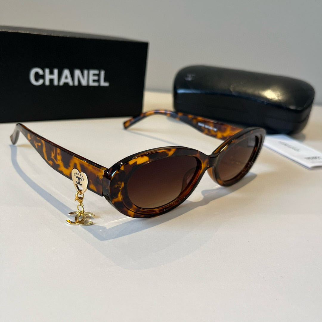 Chanel Oversized Brown Lens Sunglasses for Men & Women - 449012