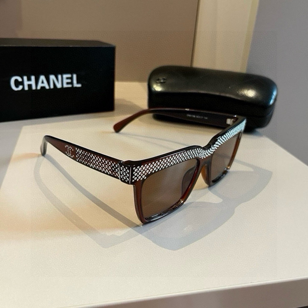 Chanel Fashion Black Lens Sunglasses for Men & Women - 448954