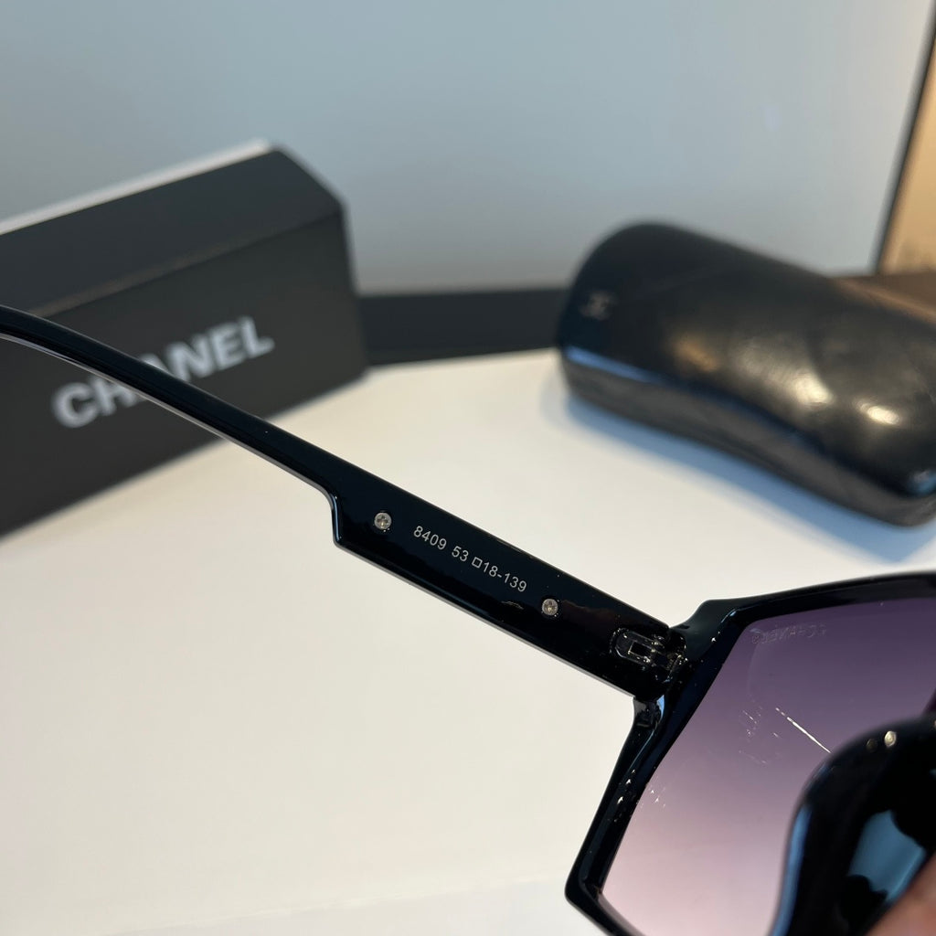 Chanel Fashion Black Lens Sunglasses for Men & Women - 449024 - detail image 6