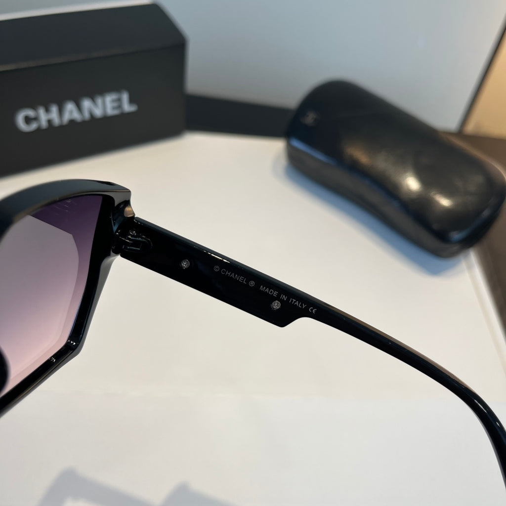 Chanel Fashion Black Lens Sunglasses for Men & Women - 449024 - detail image 5
