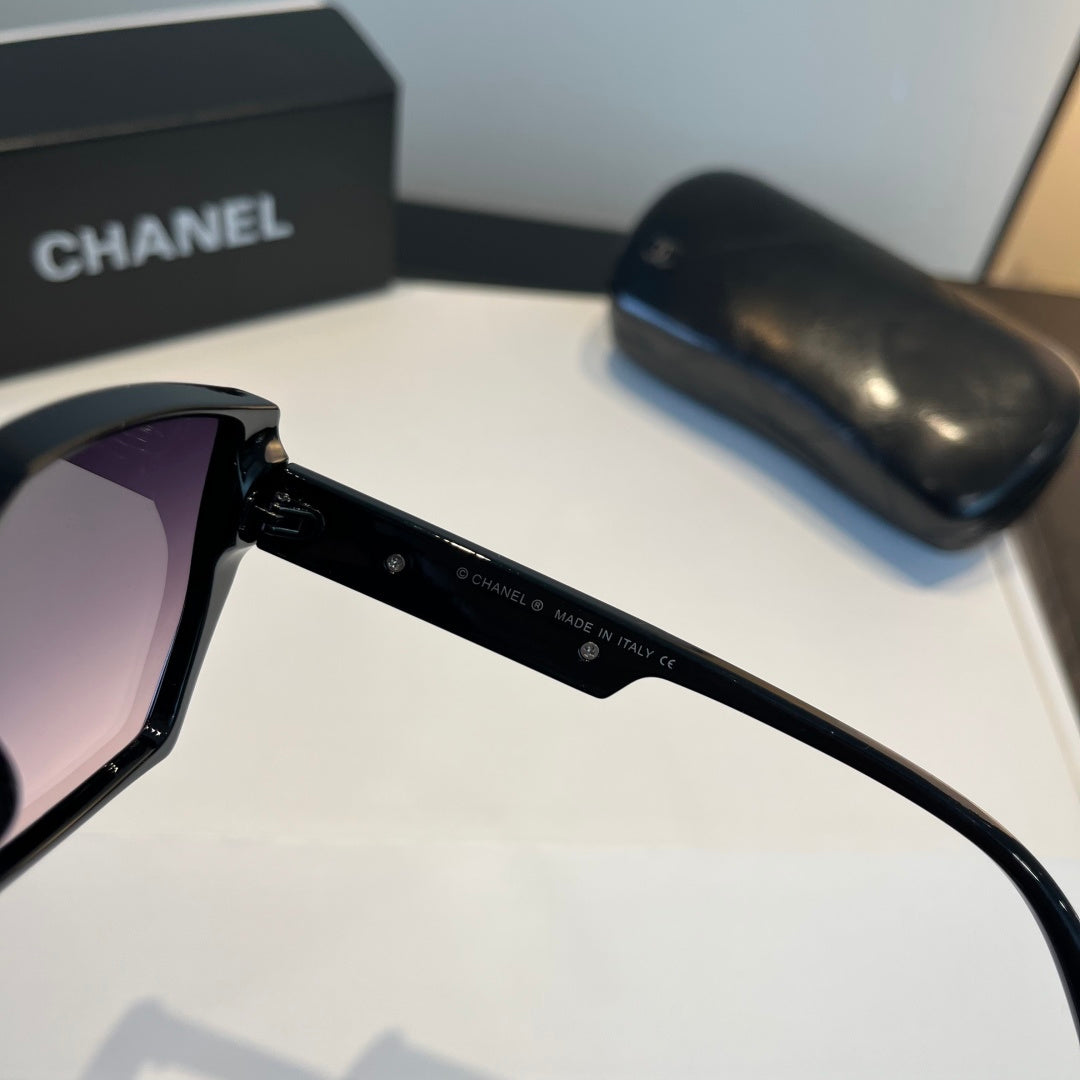Chanel Fashion Black Lens Sunglasses for Men & Women - 449024 - detail image 5
