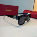 Cartier Lightweight Metal Rimless Silver Lens Sunglasses for Men & Wo - 465798
