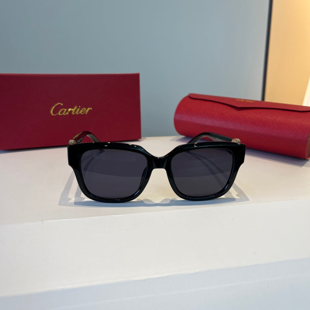 Cartier Lightweight Metal Rimless Silver Lens Sunglasses for Men & Wo - 465798 - detail image 2