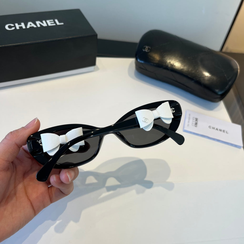 Chanel Cat-Eye Silver Lens Sunglasses for Men & Women - 465082 - detail image 7