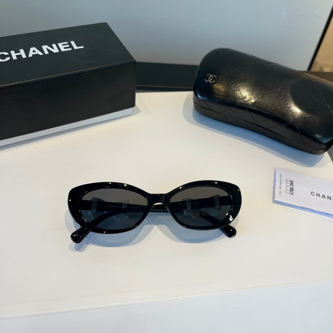 Chanel Cat-Eye Silver Lens Sunglasses for Men & Women - 465082 - detail image 10