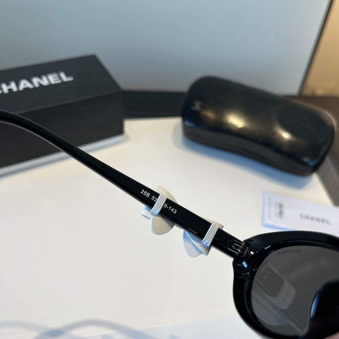 Chanel Cat-Eye Silver Lens Sunglasses for Men & Women - 465082 - detail image 6