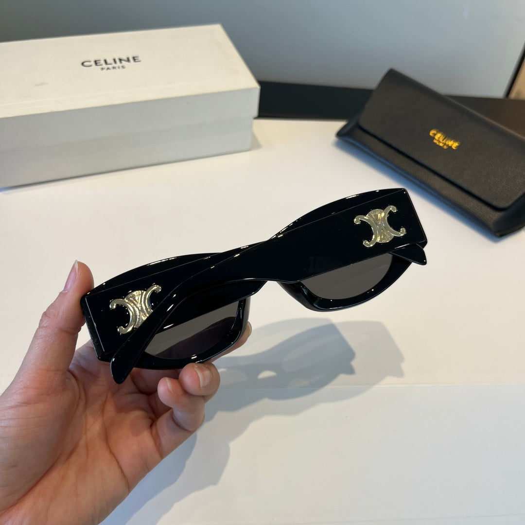 Celine Fashion Black Lens Sunglasses for Men & Women - 486985 - detail image 7