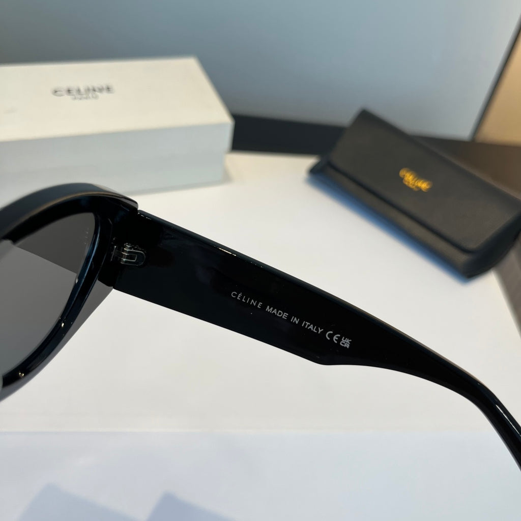 Celine Fashion Black Lens Sunglasses for Men & Women - 415603 - detail image 5
