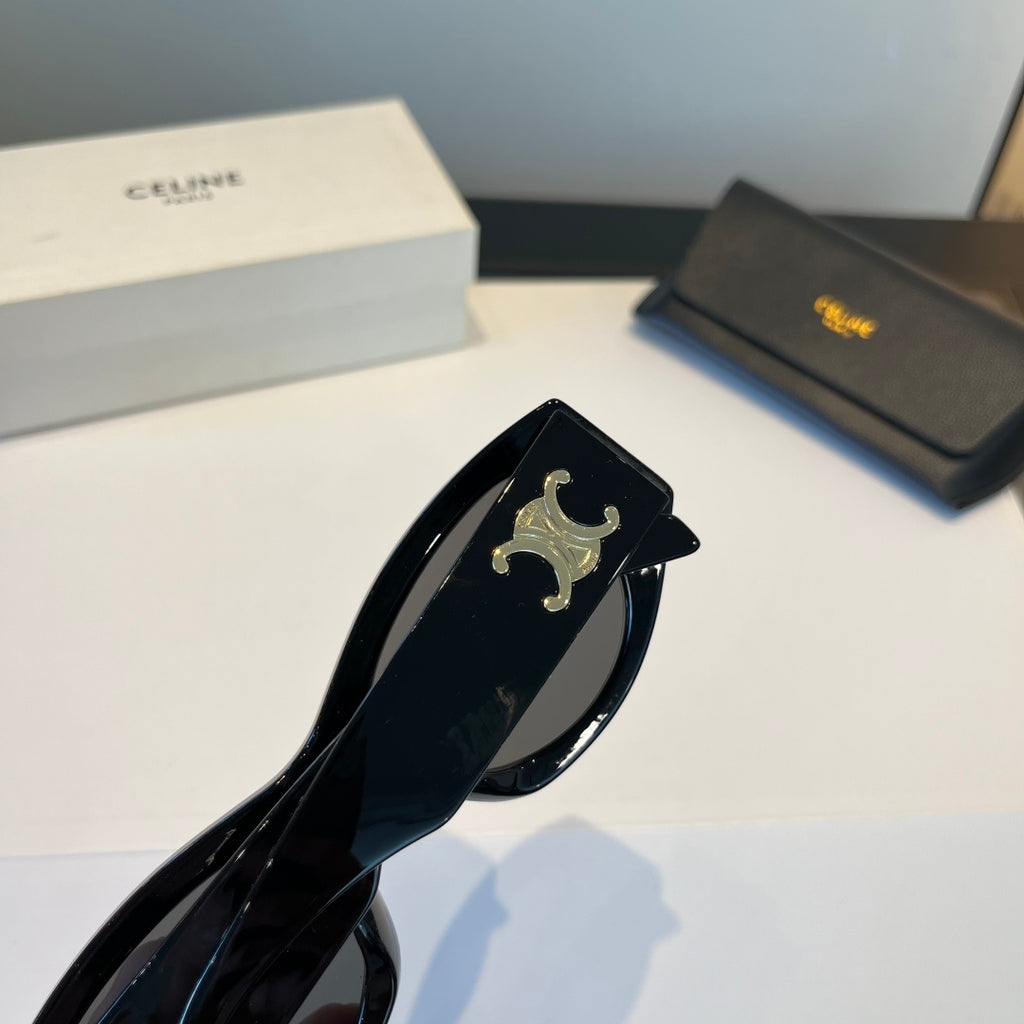 Celine Fashion Black Lens Sunglasses for Men & Women - 486985 - detail image 8