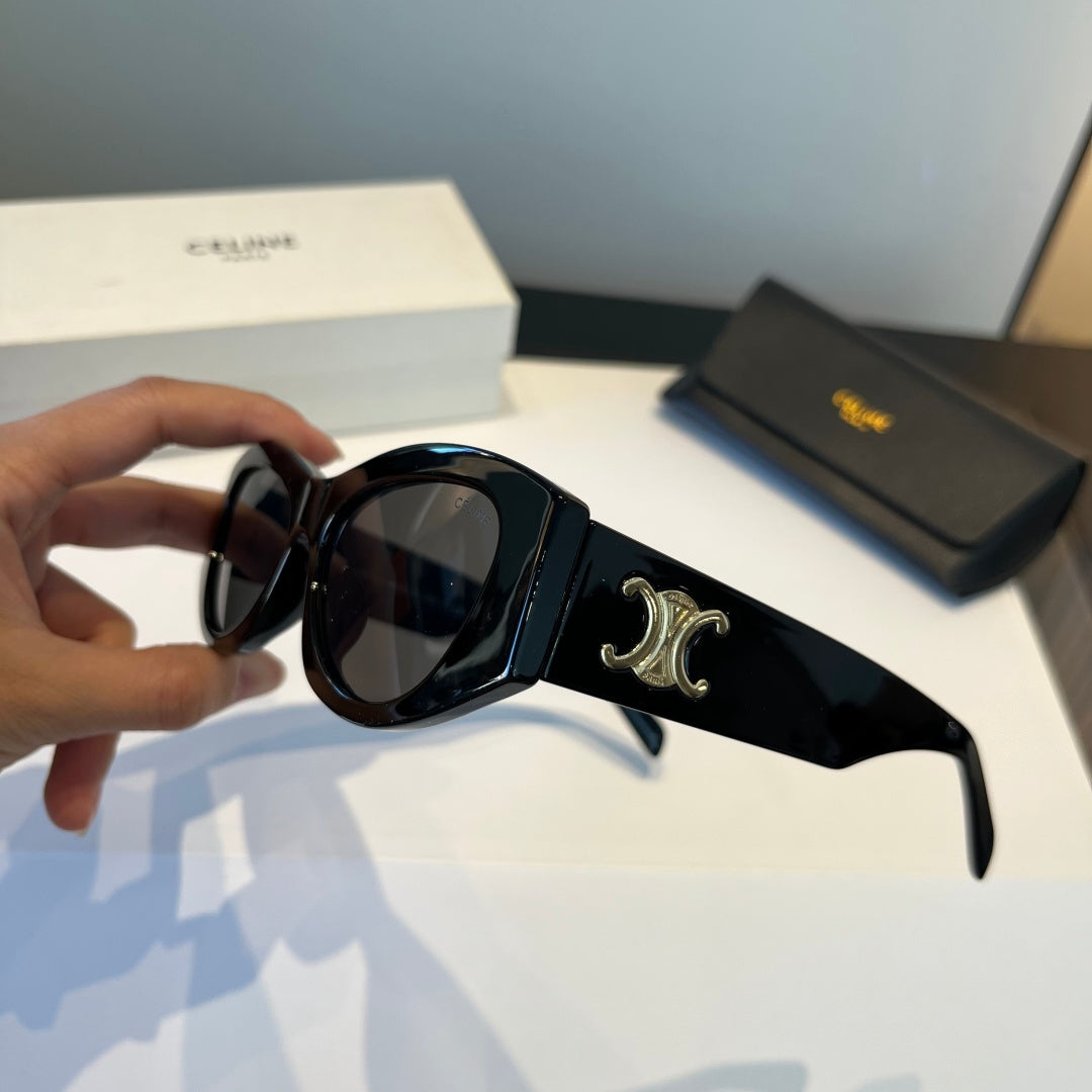 Celine Fashion Black Lens Sunglasses for Men & Women - 486985 - detail image 4