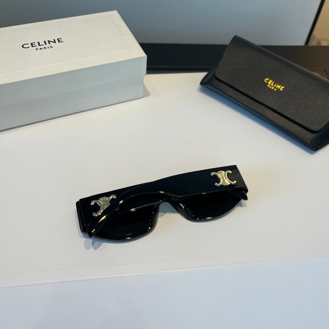 Celine Fashion Black Lens Sunglasses for Men & Women - 486985 - detail image 11