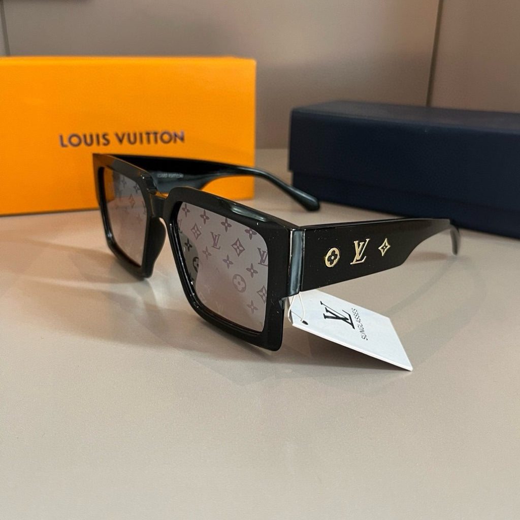 Louis Vuitton Metal Fashion Gold Lens Sunglasses for Men & Women - 431139 - detail image 2