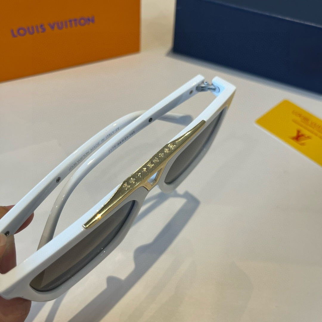 Louis Vuitton Fashion Silver Lens Sunglasses for Men - detail image 6