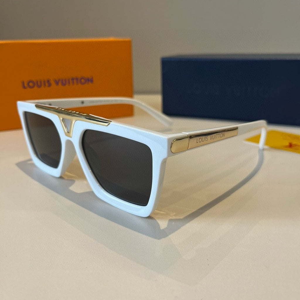 Louis Vuitton Fashion Silver Lens Sunglasses for Men - detail image 3