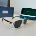 Gucci Polarized Fashion Silver Lens Sunglasses for Men - 464979