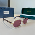 Gucci Polarized Fashion Blue Lens Sunglasses for Men