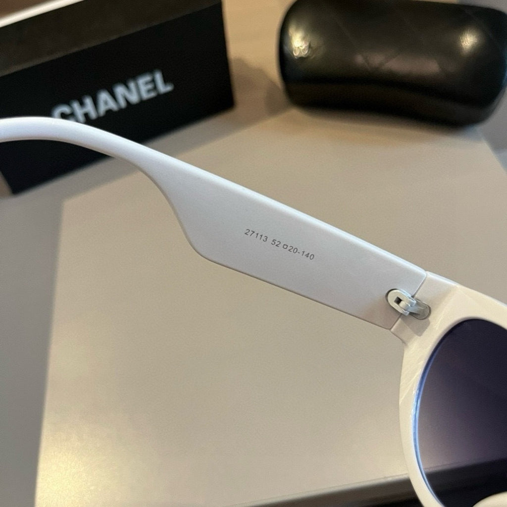 Chanel Cat-Eye Gold Lens Sunglasses for Men & Women - detail image 9