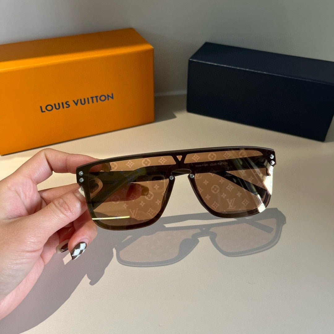 Louis Vuitton Fashion Gold Lens Sunglasses for Men & Women - 431130 - detail image 5