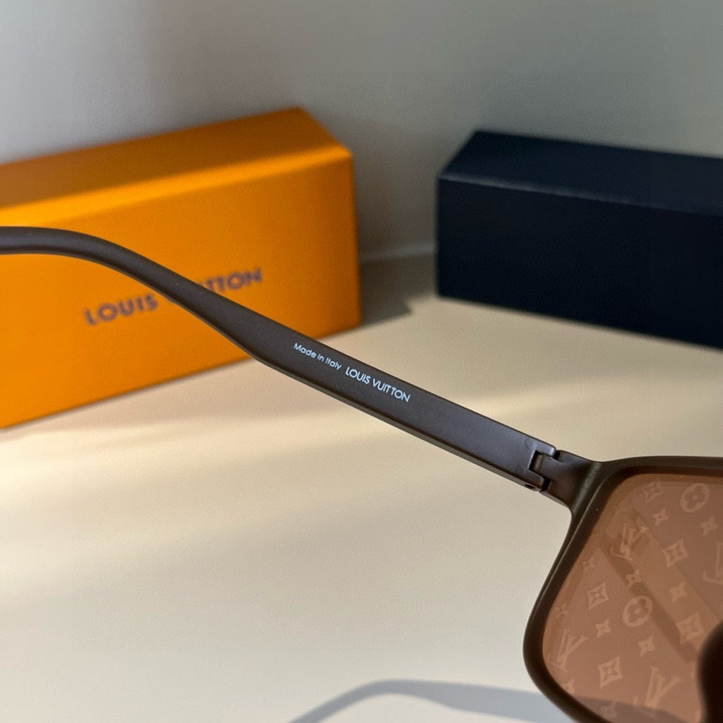 Louis Vuitton Fashion Gold Lens Sunglasses for Men & Women - 431130 - detail image 9
