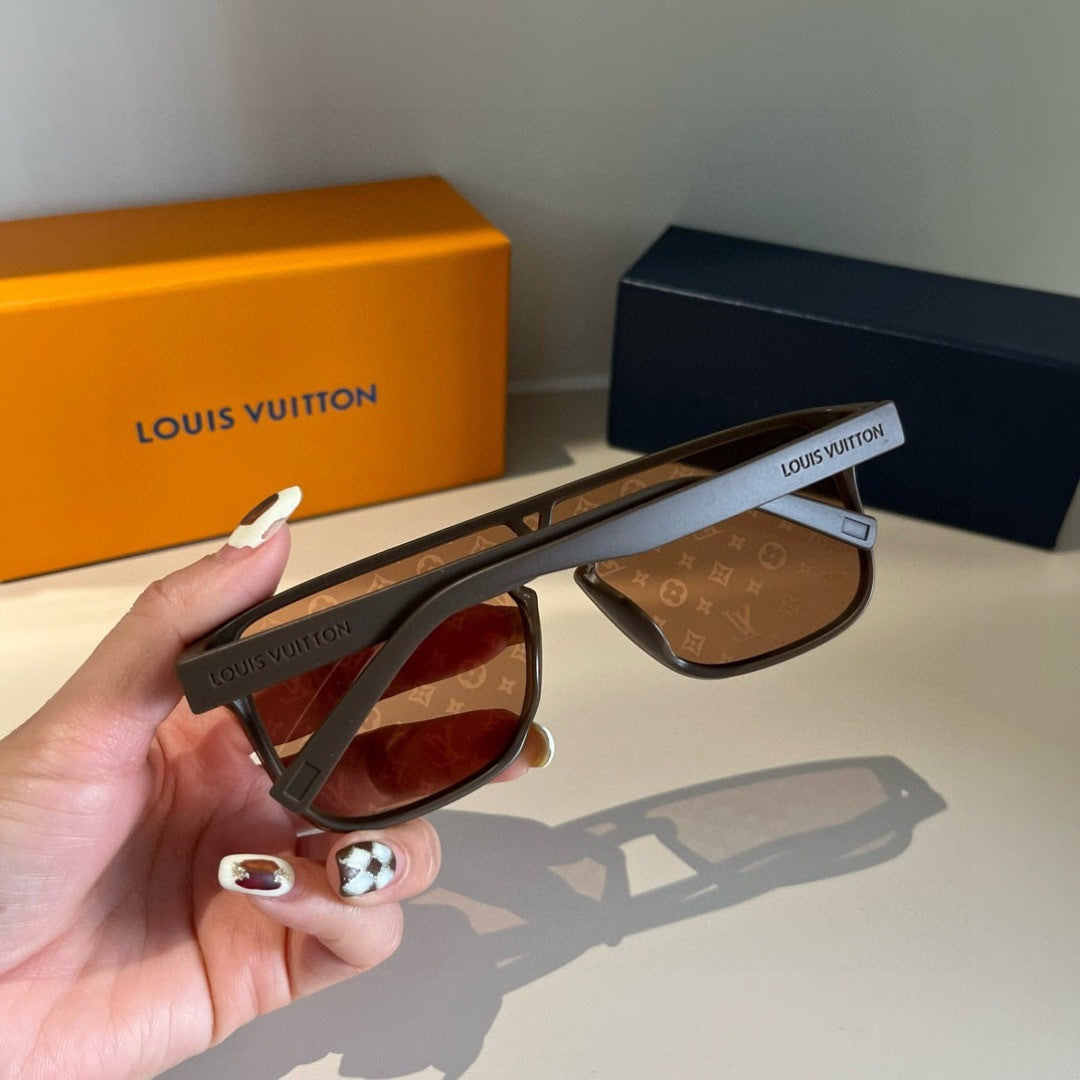 Louis Vuitton Fashion Gold Lens Sunglasses for Men & Women - 431130 - detail image 6