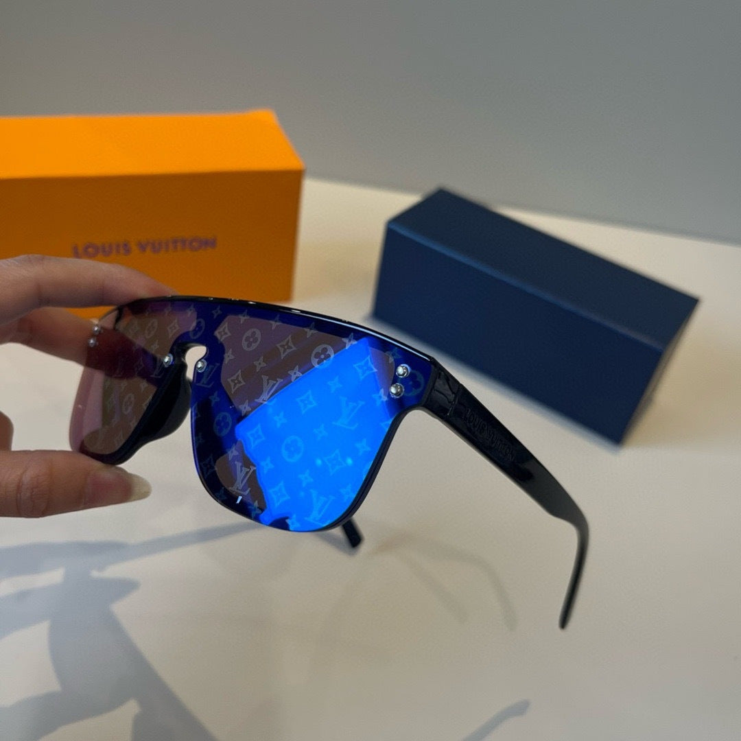 Louis Vuitton Fashion Blue Lens Sunglasses for Men & Women - 431131 - detail image 4