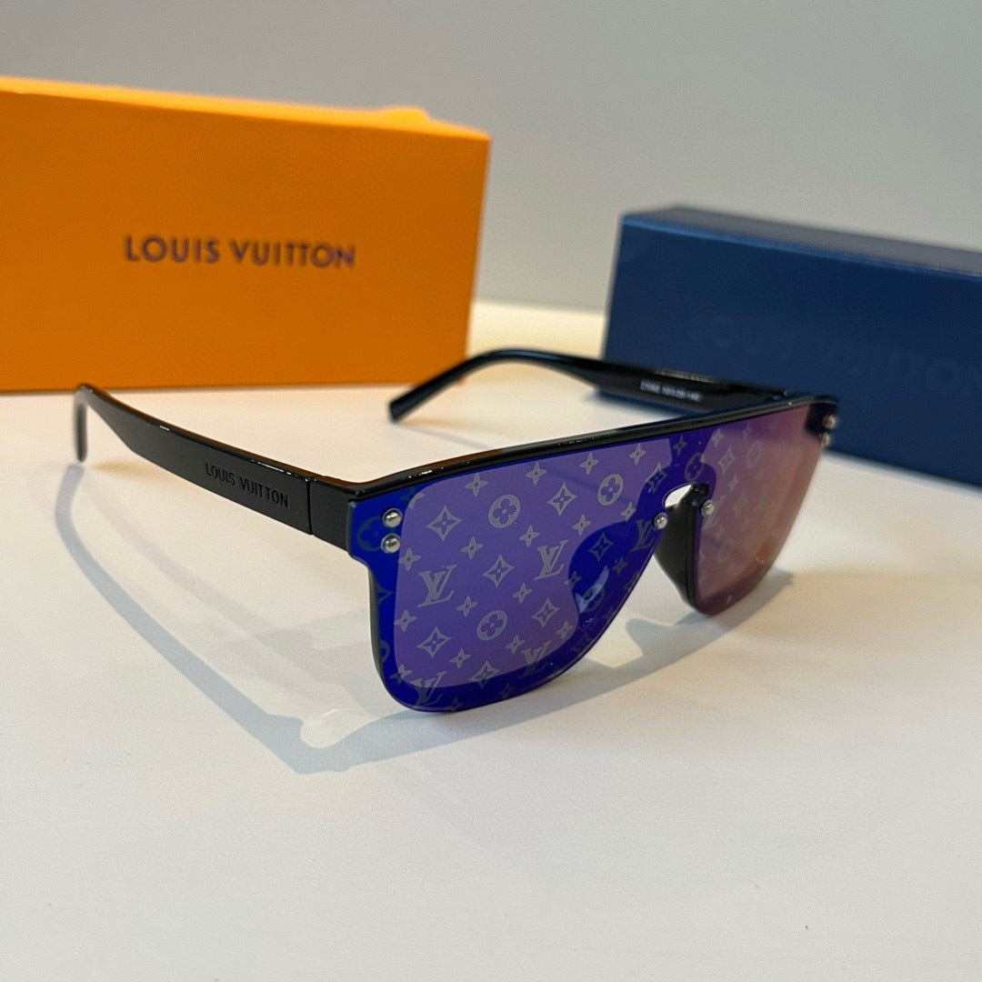 Louis Vuitton Fashion Blue Lens Sunglasses for Men & Women - 431131