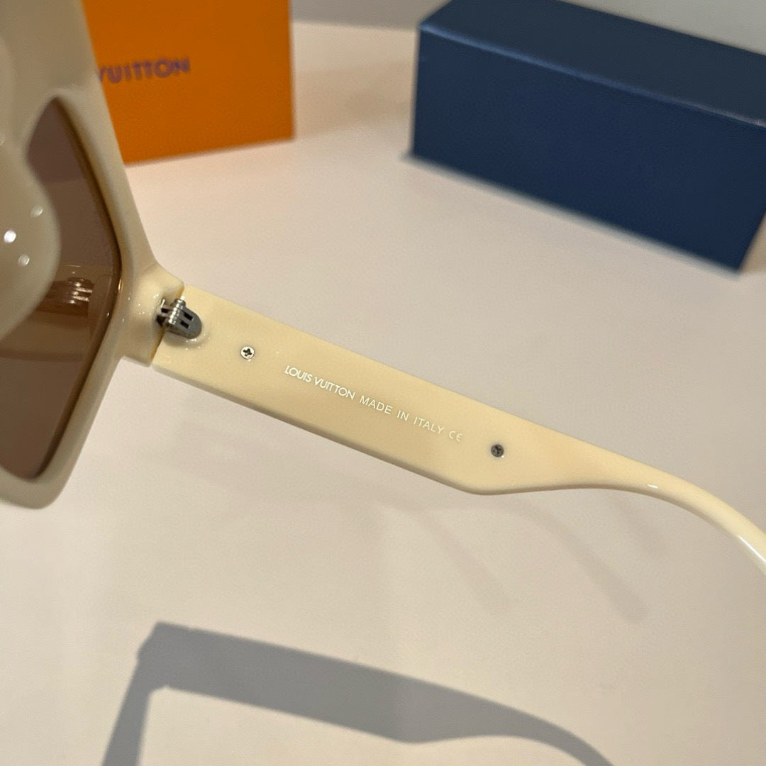 Louis Vuitton Metal Fashion Brown Lens Sunglasses for Men & Women - 464726 - detail image 9
