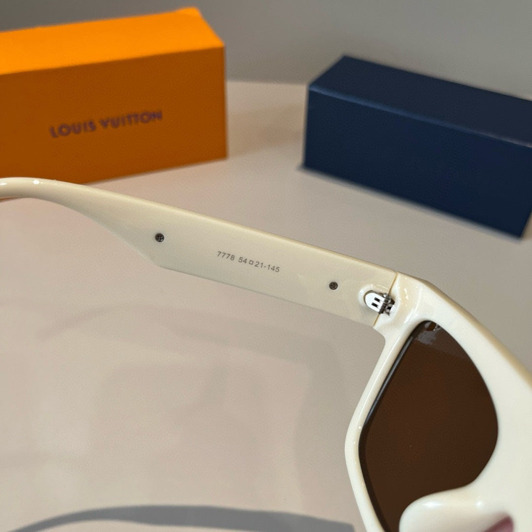 Louis Vuitton Metal Fashion Brown Lens Sunglasses for Men & Women - 464726 - detail image 10